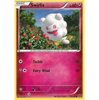 Sběratelská karetní hra Pokémon XY 094/146 Swirlix - XY Stav: Excellent, Verze: NORMAL