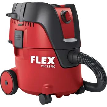 Vysavač FLEX VCE 22 L MC 2x18.0 Akumulátorový bezpečnostní vysavač 18 V, 20 l, třída L (verze: samostatný stroj)