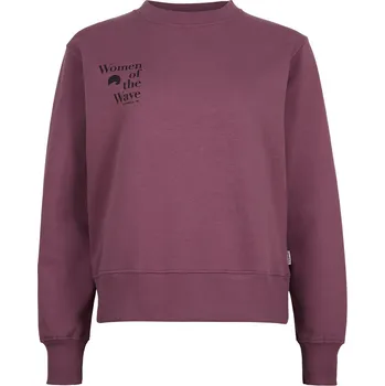 Dámská mikina Dámská Mikina O'NEILL WOMEN OF THE WAVE CREW 1750034-13013 – Vínová M