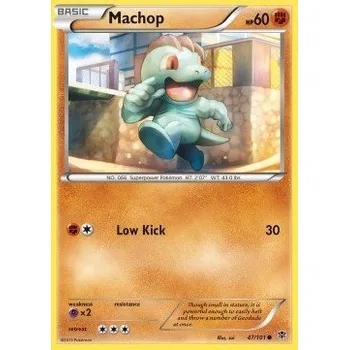 Sběratelská karetní hra Pokémon PLB 047/101 Machop - Plasma Blast Stav: Near Mint, Verze: NORMAL