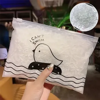 1000 ks barevných gumiček do vlasů | Gumičky na vlasy, Vlasové doplňky 1000 ks - Bílý