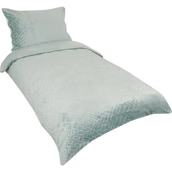 Povlečení Mikroflanelové povlečení Quadra Smoke 70x90 a 140x220 cm