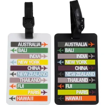 Příslušenství k zavazadlu MONOPOL Jmenovky na kufr 2ks CITY X