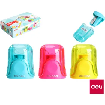 Ořezávátko Ořezávátko DELI se zásobníkem U-TOUCH / barevný mix