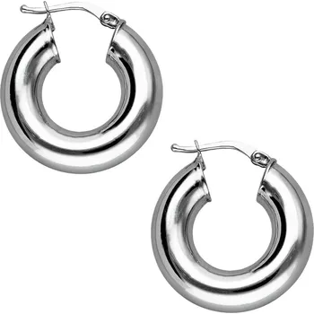 Náušnice Zlaton Náušnice kruhy bílé zlato 2.2cm 4.75g 000212310249