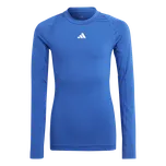 Adidas Teamsport Techfit dlouhý rukáv modrá UK Junior XL