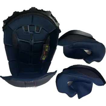 Helma na motorku XRC cheek pads + crown liner vel. XL