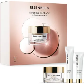 Pleťové sérum Eisenberg Anti-Ageing Expertise Eisenberg Classique Soin Anti-Âge zpevňující protivráskový krém 50 ml + Eisenberg Classique Hydra Lifting lehký gelový krém pro intenzivní hydrataci pleti 15 ml + Eisenberg Classique Sérum Régénérant Liftant protivráskové a
