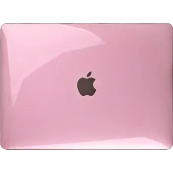 Pouzdro na mobilní telefon Lesklý transparentní kryt pro MacBook Pro 13" (A2251 / A2289 / A2338) - růžový