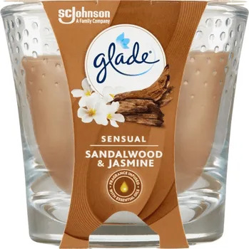 Svíčka Glade Sandalwood & Jasmine 112 g
