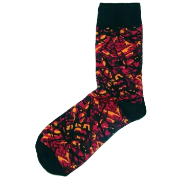 Povlečení Ponožky dánská plyš, 39- 42, Červené