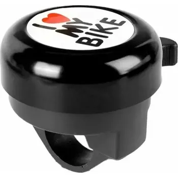 Zvonek na kolo Zvonek na kolo | zvonek na koloběžku s nápisem - černá