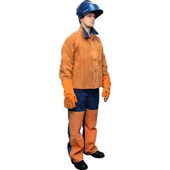 Svářečka Svářečské kožené kalhoty a kabát MOST velikost XXL