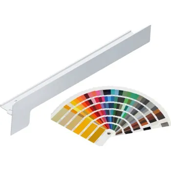 Parapet Konc. z Alu 150 /25 mm, pro montáž po omítce - RAL, pravá