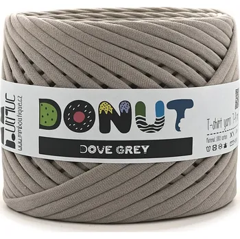 Příze Špagáty MMboutique DONUT 7-9 mm Dove grey