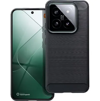 Pouzdro na mobilní telefon Pouzdro Forcell Carbon Case pro XIAOMI 14 Pro , černé