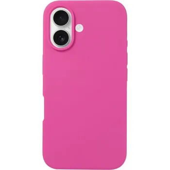 Pouzdro na mobilní telefon Silikonový kryt pro iPhone 16 Plus - růžový