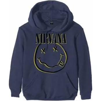 Pánská mikina Merch Nirvana: Mikina Inverse Smiley XXL