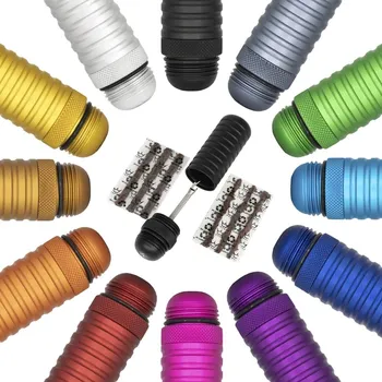 Lepící sada Sada na opravu bezdušových plášťů - PEATY'S Holeshot Puncture Plugger Kit Modrá