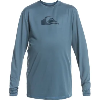 Pánské oblečení Dětské Tričko QUIKSILVER SOLIDSTRK SFSH EQBWR03228-BYJ0 – Tmavě modrá 175,5