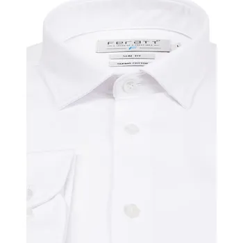 FERATT Pánská košile PIMA 2 SLIM bílá Velikost: L