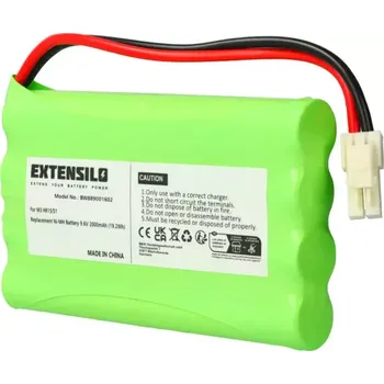 Extensilo - SRN Baterie pro posuvné brány Somfy 2000mAh 9,6V Ni-MH neoriginální kvalitní příslušenství, používané také pro zařízení Polagros