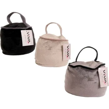 Dekorativní polštářek Dveřní zarážka s uchem 13x11 cm mix