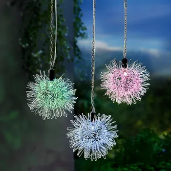 Vánoční dekorace Weltbild Solární závěsná dekorace Fiore, 3 ks 491477