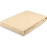 Vesna Luxusní prostěradlo JERSEY EXCLUSIVE s elastanem latté 180x200x35 cm