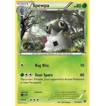 Sběratelská karetní hra Pokémon XY 016/146 Spewpa - XY Stav: Excellent, Verze: NORMAL