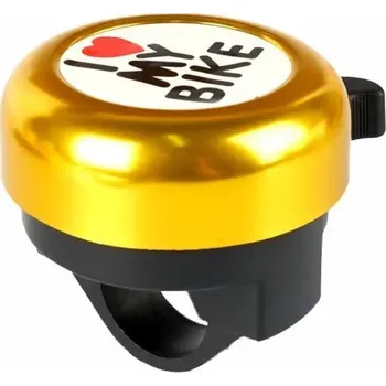 Zvonek na kolo Zvonek na kolo | zvonek na koloběžku s nápisem - Zlatá