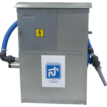 Čerpadlo Odsávací stanice šedé a fekální vody z plavidel - Septic 200 Magnelis, Pump-Out Station - povrchová montáž 400 V