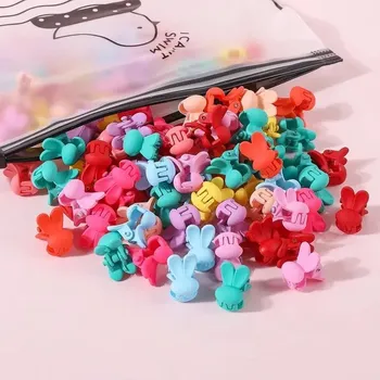 Dívčí sponky do vlasů s květinami | Módní doplňky 50 ks - Králičí