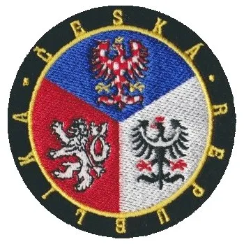 Nášivka NAVYS Nášivka barevný znak ČR kruh velcro A-56sz