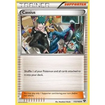 Sběratelská karetní hra Pokémon XY 115/146 Cassius - XY Stav: Excellent, Verze: NORMAL