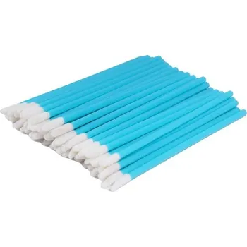 Kosmetický štětec 50 kusů štětců na líčení a řasy | štětce na make up, kartáčky na řasy 50 ks - modrý