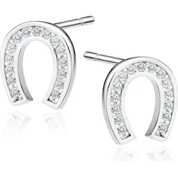 Náušnice Stříbrné náušnice PODKOVA Ag 925; ≤0,8 g.