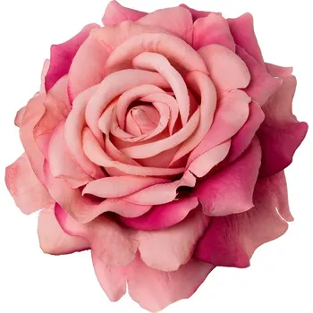 umělá květina Astoreo Umělý květ Růže s klipem růžová