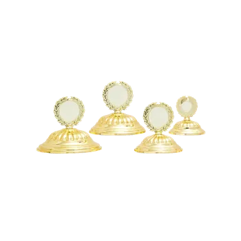 Sabe Zdobená poklice k pohárům zlatá UK 70