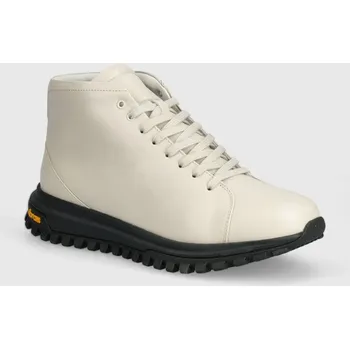 Pánská obuv Kožené boty VOR 7B, 46, béžová, 80X