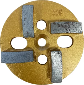 Příslušenství k brusce 100 mm Diamantový brusný kotouč pro planetové podlahové brusky - #50