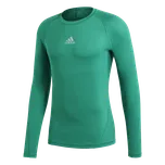 Adidas Teamsport Alphaskin dlouhý rukáv zelená UK XXL