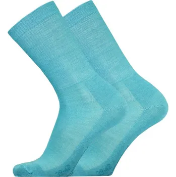 Dámské ponožky Merino ponožky dvouvrstvé 43-46 tyrkysové