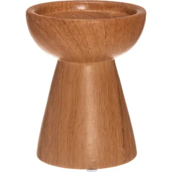 Svícen 4Living Keramický svícen, 11,5 cm, hnědý