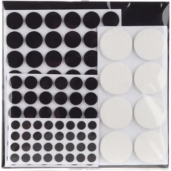 Čistič podlahy ochrana podlah filcová mix rozměrů a barev (125ks)