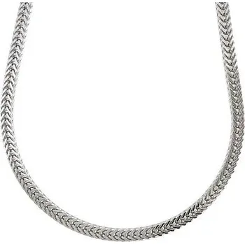 Řetízek Stříbrný pánský řetízek fox tail délka řetízku 50cm