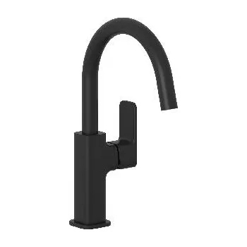 Vodovodní baterie Kludi Renon - Umyvadlová baterie, matná černá 420283975