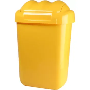 Odpadkový koš ODPADKOVÝ KOŠ LAFA 15 L, ROZM. 29,5 X 26,5 X 39 CM, ŽLUTÝ