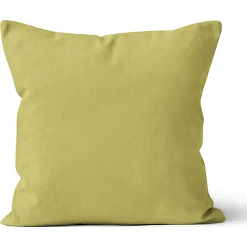 Polštář Mikroplyšový polštář Olivový Rozměr: 40x40 cm