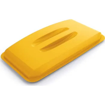 Odpadkový koš Víko na odpadkový koš Durabin - 60 l / žlutá